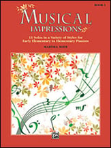 Musical Impressions piano sheet music cover